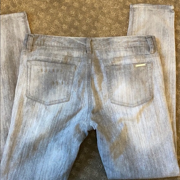 Michael Kors Gray Skinny Jean Size 6 - Picture 4 of 5